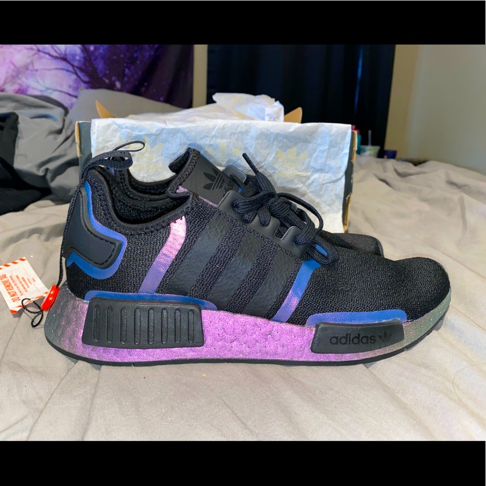 ADIDAS NMD eggplant size 8 men’s